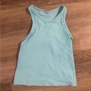 Lululemon Women's Light Blue Sleeveless Top